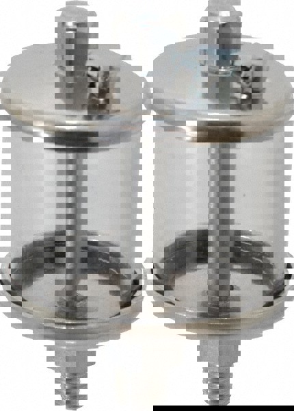 1 Outlet, Polymer Bowl, 51.8 mL No Flow Control Oil Reservoir